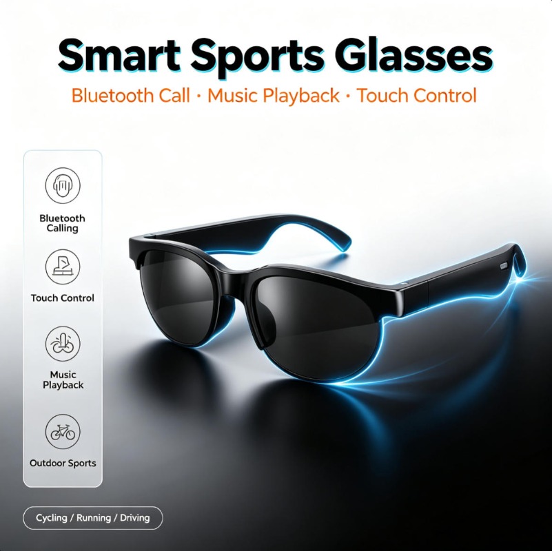 Smart Glasses Lens - Gafas Inteligentes Bluetooth XG88 PRO de