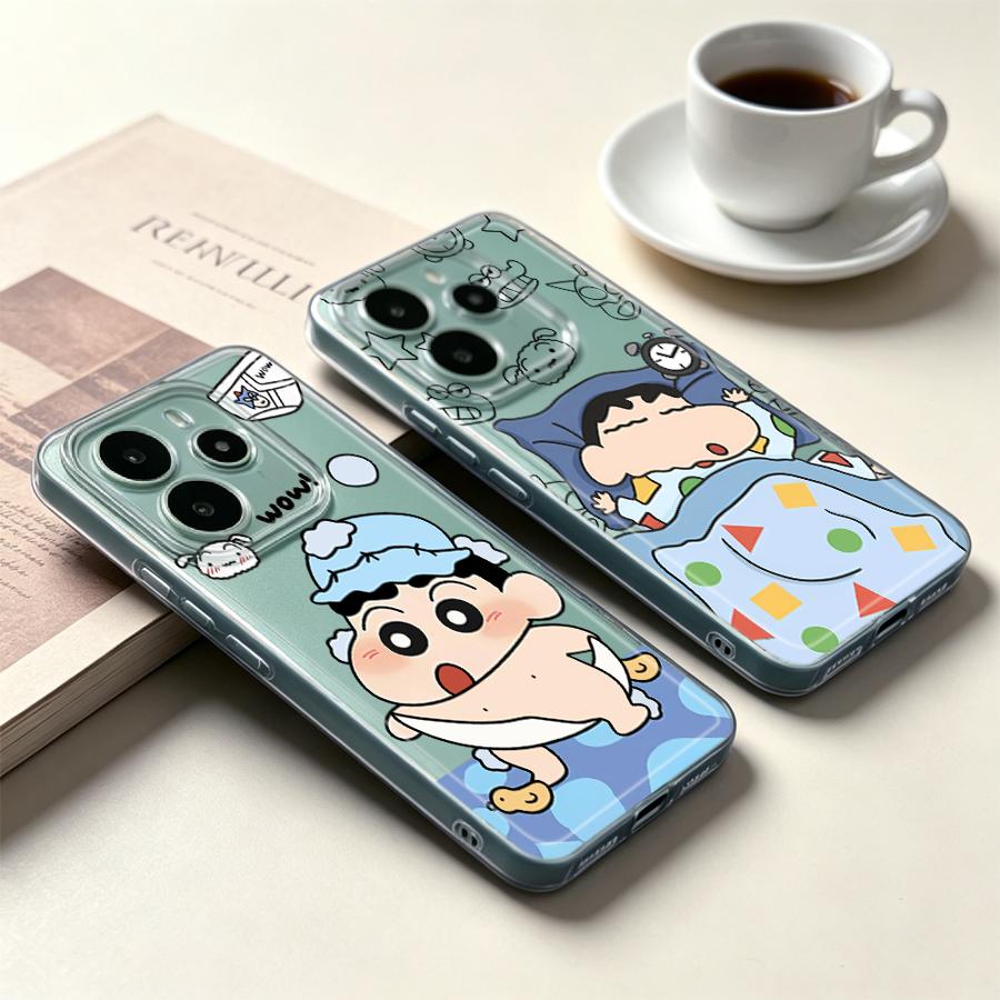 Xiaomi Redmi Note 14 - Funda bonita Shin-ChanS para Xiaomi Redmi
